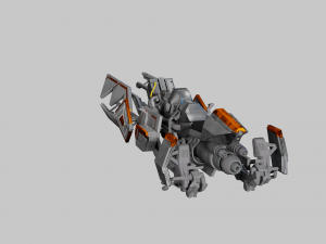 Vespulaser Sparrow - Destiny 2 Modelo 3D
