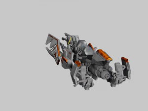Vespulaser Sparrow - Destiny 2 3D Model