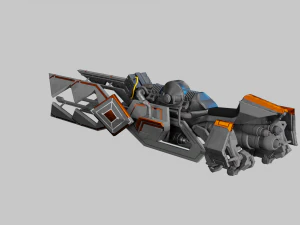 Vespulaser Sparrow - Destiny 2 3D Model