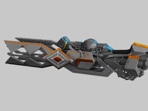 Vespulaser Sparrow - Destiny 2 Modelo 3D