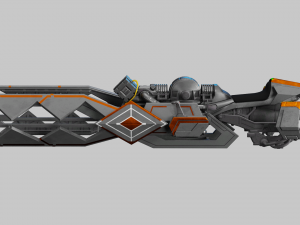 Vespulaser Sparrow - Destiny 2 Modelo 3D