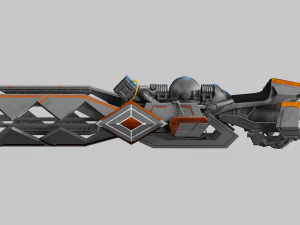 Vespulaser Sparrow - Destiny 2 3D Model