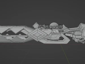 Vespulaser Sparrow - Destiny 2 3D Model