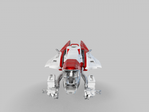 Wayfarer Tri Sparrow - Destiny 2 3D Model