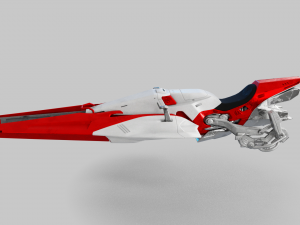 Wayfarer Tri Sparrow - Destiny 2 3D Model