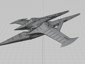 A Thousand Wings Ship - Destiny 2 3D Model