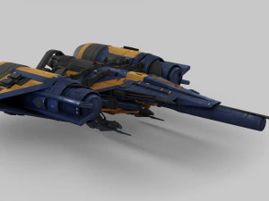 Arcadia Class JumpShip - Destiny 2 3D Model