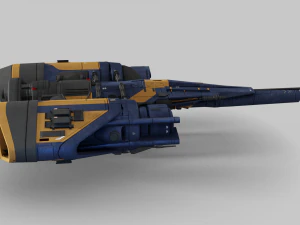 Arcadia Class JumpShip - Destiny 2 3D Model