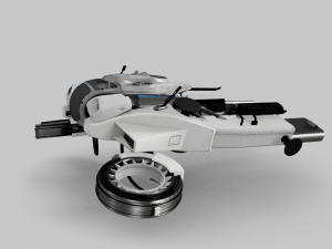 Bane of Tyrants Ship - Destiny 2 Modelo 3D