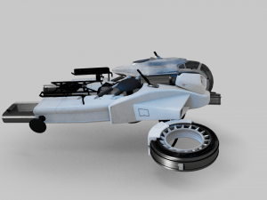 Bane of Tyrants Ship - Destiny 2 Modelo 3D