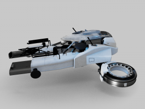 Bane of Tyrants Ship - Destiny 2 Modelo 3D