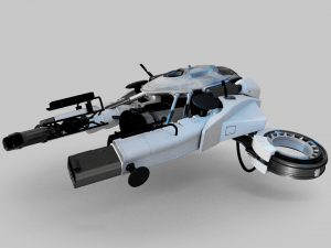 Bane of Tyrants Ship - Destiny 2 Modelo 3D