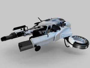Bane of Tyrants Ship - Destiny 2 3D Model