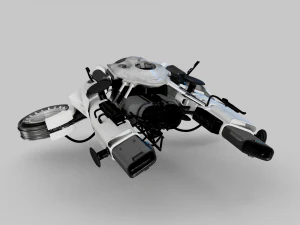 Bane of Tyrants Ship - Destiny 2 3D Model