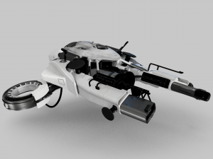 Bane of Tyrants Ship - Destiny 2 Modelo 3D
