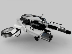 Bane of Tyrants Ship - Destiny 2 3D Model