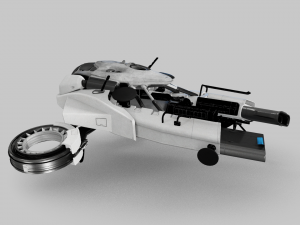 Bane of Tyrants Ship - Destiny 2 Modelo 3D