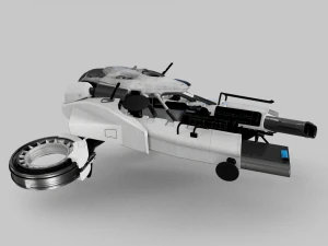 Bane of Tyrants Ship - Destiny 2 3D Model