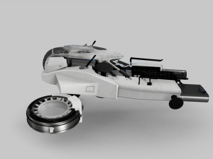 Bane of Tyrants Ship - Destiny 2 Modelo 3D
