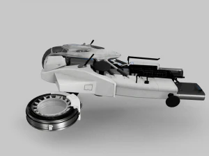 Bane of Tyrants Ship - Destiny 2 3D Model