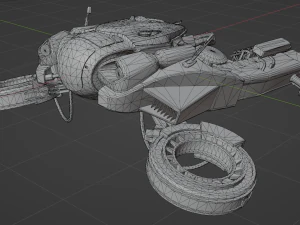Bane of Tyrants Ship - Destiny 2 3D Model