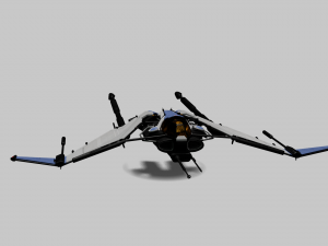 Bayles Aerodyne Ship - Destiny 2 3D Модель