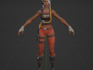 Catastrophe - Fortnite Modello 3D