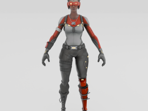 Cipher - Fortnite 3D Модель
