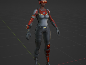 Cipher - Fortnite 3D Model
