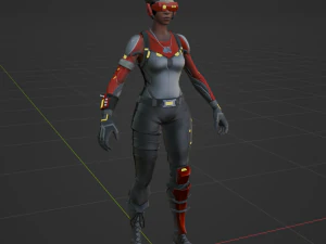 Cipher - Fortnite 3D Model