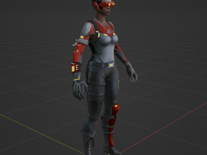 Cipher - Fortnite 3D Model