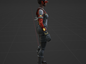 Cipher - Fortnite 3D Model