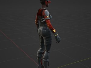 Cipher - Fortnite 3D Model