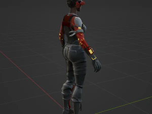 Cipher - Fortnite 3D Model