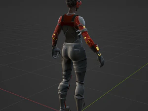 Cipher - Fortnite 3D Model