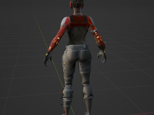 Cipher - Fortnite 3D Model