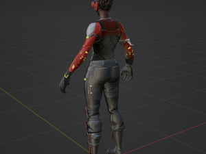Cipher - Fortnite 3D Model