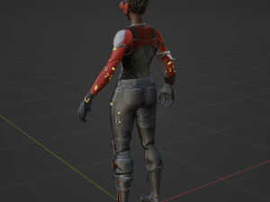 Cipher - Fortnite 3D Model