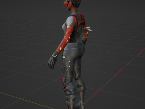 Cipher - Fortnite 3D Model