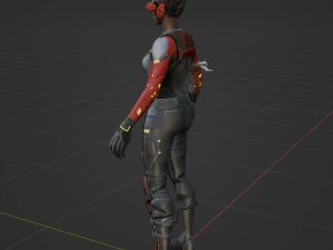 Cipher - Fortnite 3D Model