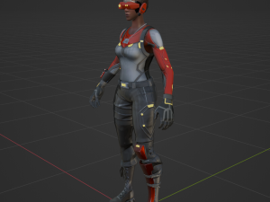 Cipher - Fortnite 3D Model