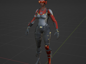 Cipher - Fortnite 3D Model