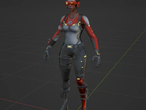 Cipher - Fortnite 3D Model