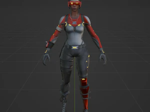 Cipher - Fortnite 3D Model