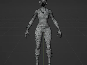 Cipher - Fortnite 3D Model
