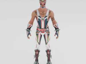 Masked Fury - Fortnite 3D Model