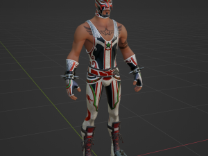 Masked Fury - Fortnite 3D Model