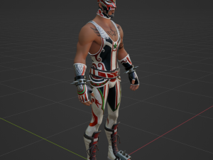 Masked Fury - Fortnite 3D Model