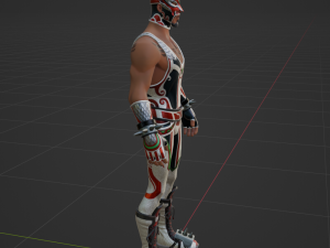 Masked Fury - Fortnite 3D Model