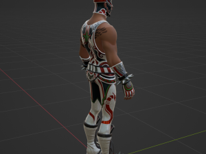 Masked Fury - Fortnite 3D Model